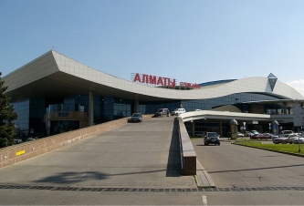 KAZAKİSTAN- ALMATY HAVAALANI 